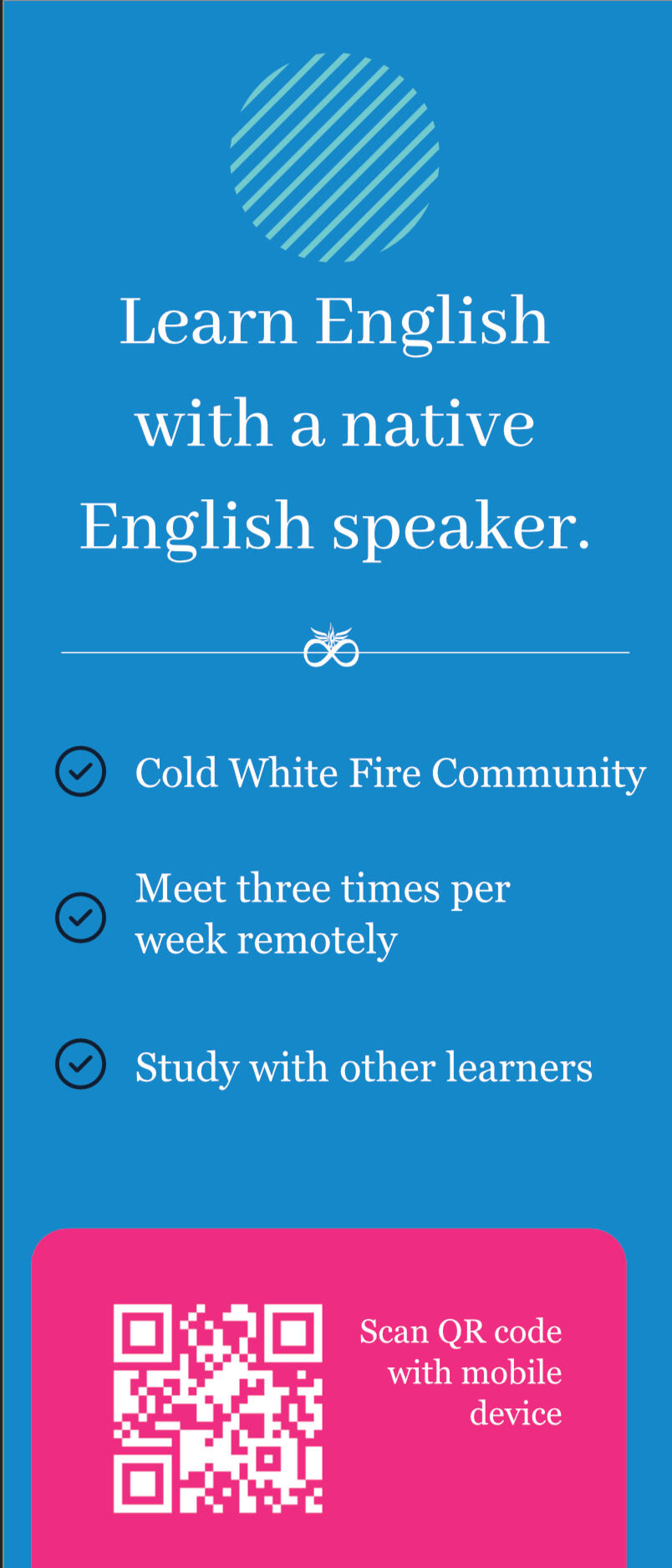 Learn English with a native English speaker.
